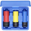 Brilliant Tools 1/2" Alu-Felgen-Kraft-Stecknuss-Satz, 17 / 19 / 21mm, 3-teilig Produktbild img2 S