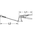 KSTOOLS Schlauchschellenzange mit Bowdenzug, VAG ø0-60mm Produktbild img3 S