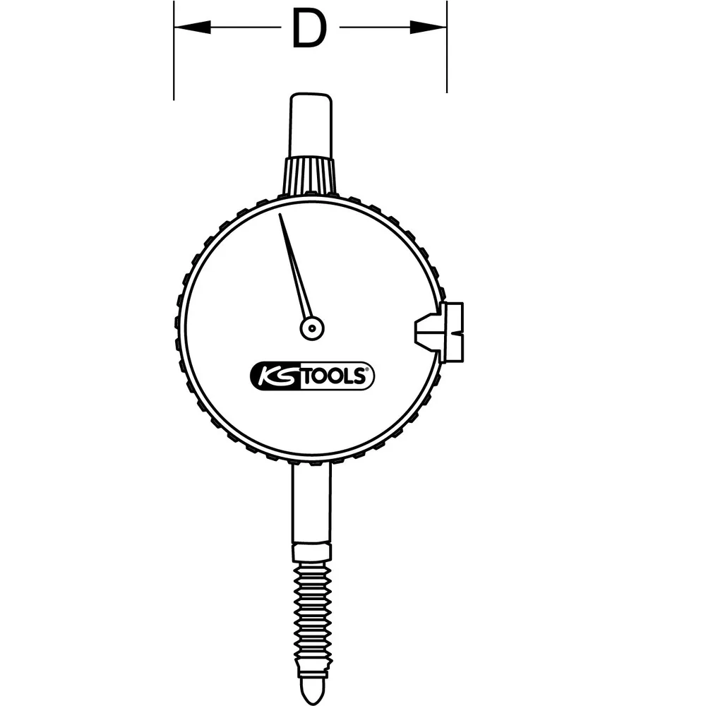 KSTOOLS Präzisions-Messuhr 0-10mm Produktbild img10 L