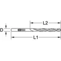 Produktbild von KSTOOLS® - Spiralbohrer HSS TiN ø13,5mm