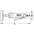 Produktbild von KSTOOLS® - Druckluft-Radiermaschine 1/4", 4.000U/min 515.5445