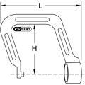 Produktbild von KSTOOLS® - Bügel, klein, für Fastdrill 515.1312