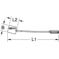 Produktbild von KSTOOLS® - Magnet-Schweißspiegel, 500mm