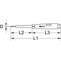 Produktbild von KSTOOLS® - Spannungsprüfer mit Schutzisolierung 100-500 V, 911.2177