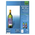 Produktbild von sigel® - Flaschenetikett, 80x120mm,Pck=20 Stück, DE160, glänzend
