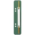 Produktbild von LEITZ® - Heftstreifen, kurz, 35x158mm, grün, Pck=25St, 37100055, PP, Kunststoff