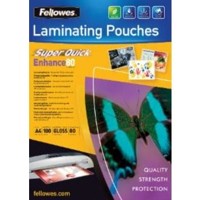 Produktbild von Fellowes - Laminierfolie Super Quick, A4, 80µm, Pck=100 Stück, 5440001