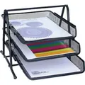 Produktbild von WEDO® - Briefkorb Office, 35x30x27cm, schwarz, 65801, mit 3 Schüben, bis C4-For
