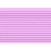 Produktbild von Brunnen - Karteikarten, A7 quer, rot, Pck=100St, 1022701, liniert