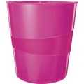 Produktbild von LEITZ® - Papierkorb WOW, 15L, pink metallic, 52781023