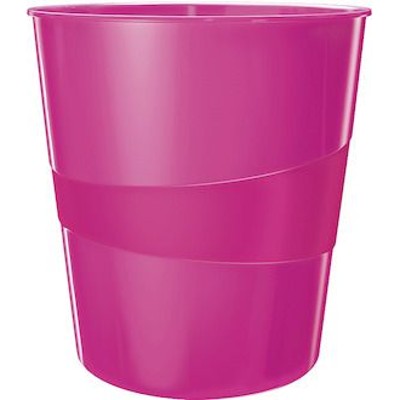 Produktbild von LEITZ® - Papierkorb WOW, 15L, pink metallic, 52781023