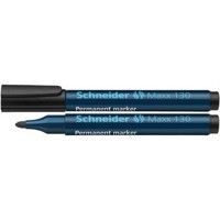 Produktbild von Schneider - Permanentmarker Maxx 130, 1-3mm, schwarz, 113001, Rundspitze