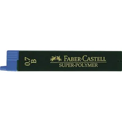 Produktbild von Faber-Castell - Feinminen Super Polymer, H, 0,7mm, Pck=12 Stück, 120711