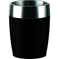 Produktbild von Emsa - Isolierbecher Travel Cup, 0,2 Liter, schwarz, 514514, mit Trink-Dreh-Ver