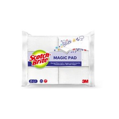 Produktbild von 3M™ - ScotchBrite Flecken-Radierer, weiß, Pck=2 Stück, MAGIC2 Alt: EE2, #710016