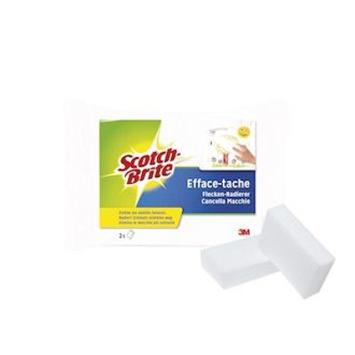 Produktbild von 3M™ - ScotchBrite Flecken-Radierer, weiß, Pck=2 Stück, MAGIC2 Alt: EE2, #710016