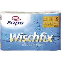 Produktbild von Fripa - Küchenrollen, hochweiß, 3-lagig, 4 Rollen à 51 Blatt