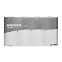 Produktbild von KATRIN® - Küchenrollen Plus Kitchen 50, weiß, 26x24cm, 3-lagig, 51 Blatt, Pck=4
