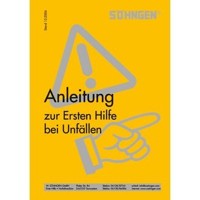 Produktbild von SÖHNGEN® - Anleitung zur Ersten-Hilfe bei Unfällen, 8001004, Heftform nach BGI 