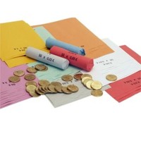 Produktbild von DEBATIN® - Geldrollenpapier, 40x0,50 €, Pck=1000St, 217H0000286, für Handrollen