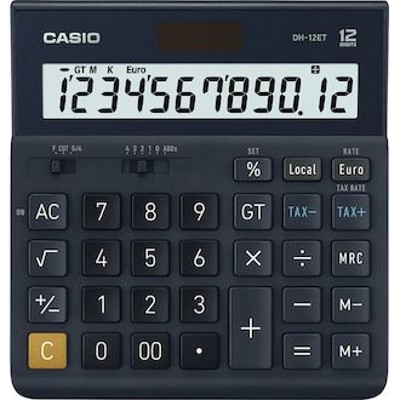 Produktbild von Casio - Tischrechner DH-12ET, 12-stelliges LC-Display