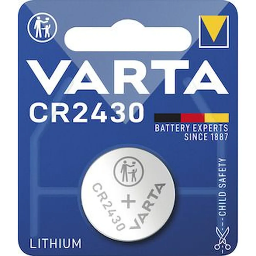 VARTA Knopfzelle CR 2430 Produktbild img1 L