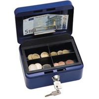 Produktbild von WEDO® - Geldkassette, Größe 1, blau, 1451, Stahl, mit Schloß
