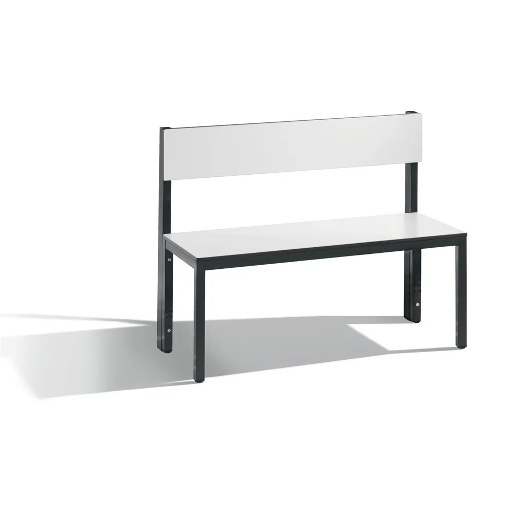 CP Sitzbank mit Rückenlehne, Basic Plus, H796xB1000xT407mm, 7021 Produktbild img1 L
