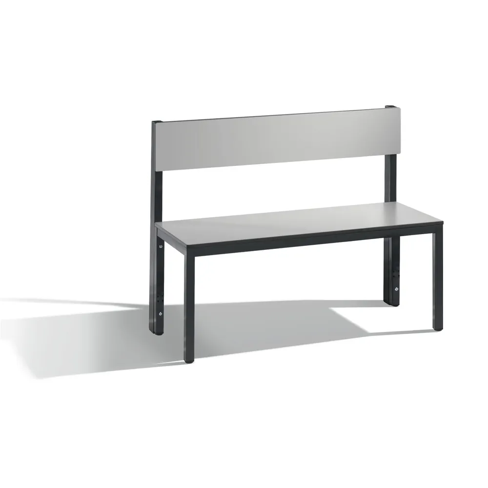 CP Sitzbank mit Rückenlehne, Basic Plus, H796xB1000xT407mm, 7021 Produktbild img1 L