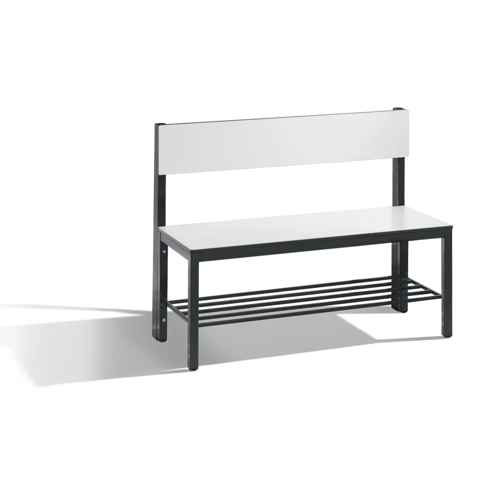 CP Sitzbank mit Rückenlehne, Basic Plus, H796xB1000xT407mm, 7021 Produktbild img1 L