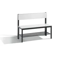 CP Sitzbank mit Rückenlehne, Basic Plus, H796xB1000xT407mm, 7021 Produktbild