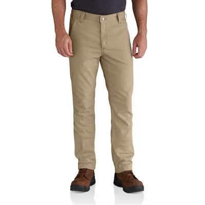 Carhartt Herren Stretch-Arbeitshose Rigby Straight Fit Pant, Dark Khaki, Größe W34/L36