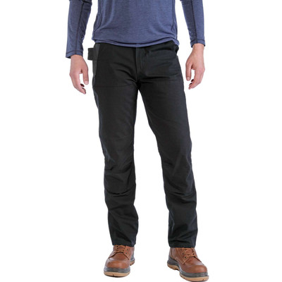 Carhartt Herren Arbeitshose Relaxed Fit Steel Double Front Pant, Schwarz, Größe W36/L32