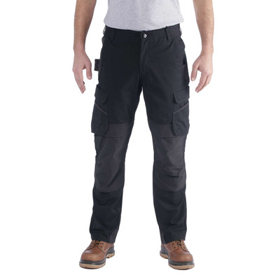 Produktbild von carhartt® - Herren Arbeitshose Relaxed Fit STEEL CARGO PANT, schwarz, Größe W36