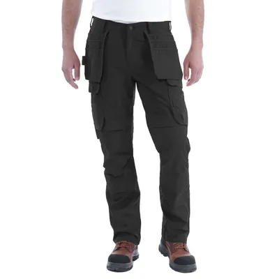 Produktbild von carhartt® - Herren Arbeitshose Relaxed Fit STEEL MULTIPOCKET PANT, schwarz, Grö