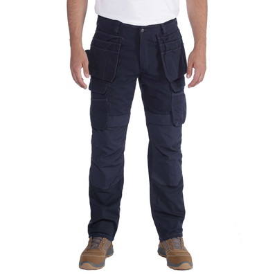 Carhartt Herren Arbeitshose Relaxed Fit Steel Multipocket Pant, Navy-blau, Größe W36/L28