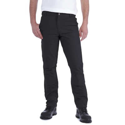 Produktbild von carhartt® - Herren Stretch Canvas Hose, STRETCH DUCK DOUBLE FRONT, schwarz, Grö