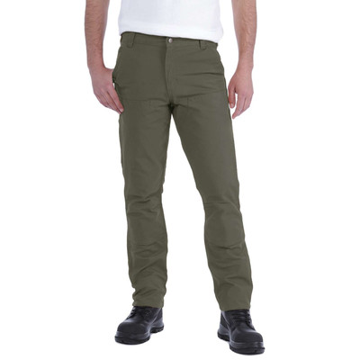 Carhartt Herren Stretch Canvas Hose, Stretch Duck Double Front, Tarmac, Größe W40/L32
