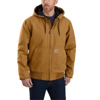 Produktbild von carhartt® - Herren Baumwoll-Jacke mit Kapuze DUCK ACTIVE JACKET, braun, Größe S