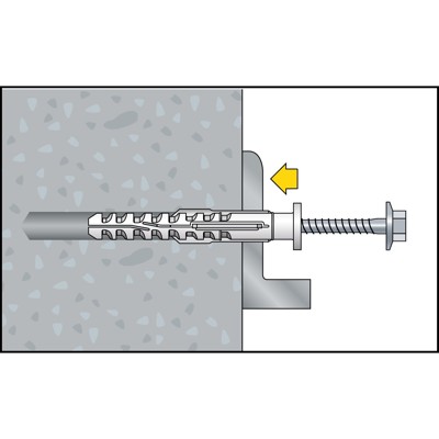 Produktbild von CELO - Multifunktionsrahmendübel MFR SB 10-180 SSKS, Senkbund, Sechskantschr. m