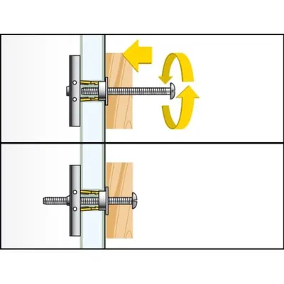 Produktbild von CELO - Hohlraumdübel Universal BT plus M4 LO mit Schraube, 40er Box