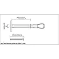 Produktbild von CELO - Hohlraumdübel Universal BT plus M4 LO mit Schraube, 40er Box