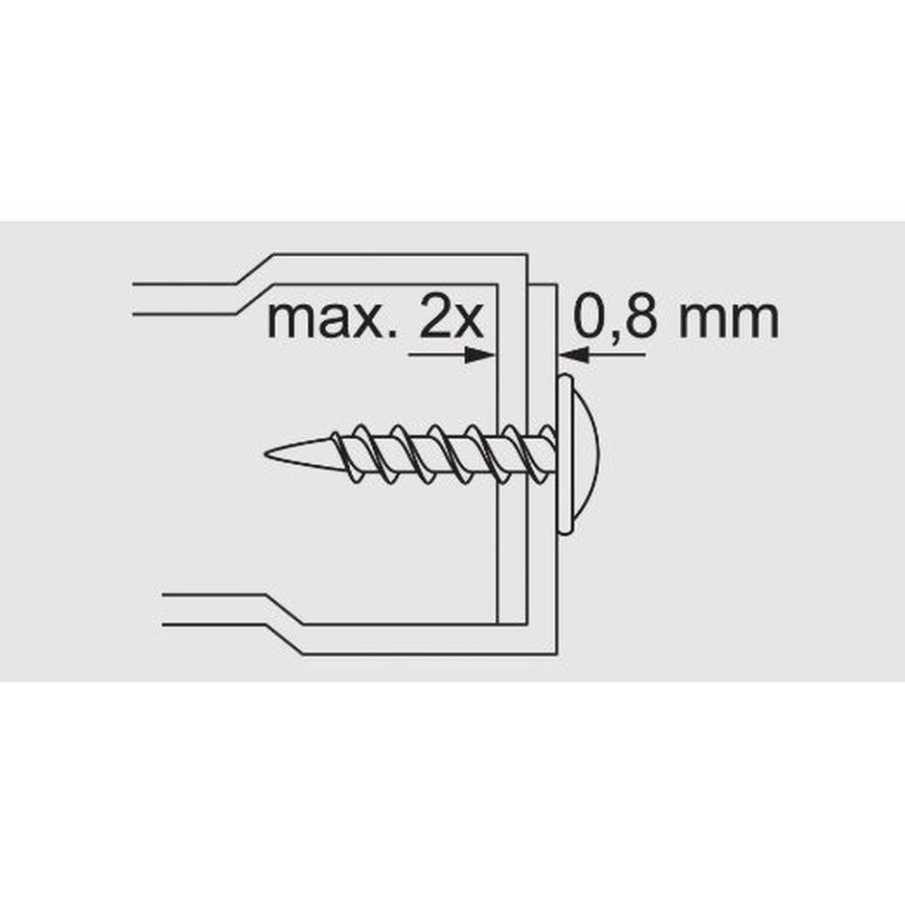 CELO Profilverbinderschraube PVS 4,2 x 13, 1000er Box Produktbild img3 L