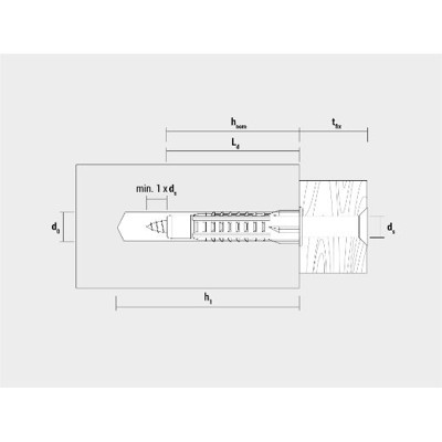 Produktbild von CELO - Mehrzweckdübel MZ 8