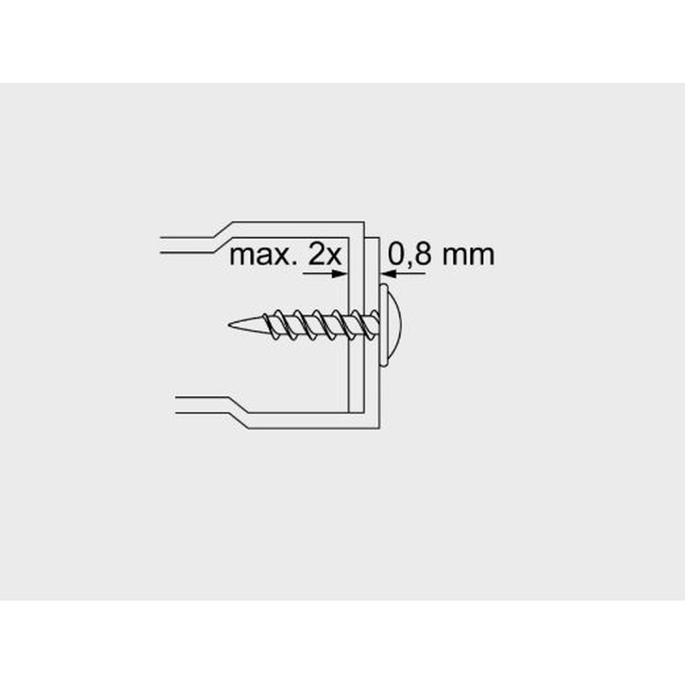CELO Profilverbinderschraube PVS 4,2 x 13, 1000er Box Produktbild img2 L