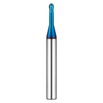 Produktbild von COGO Tools - VHM Kugelfräser Helix 30° TISIN Beschichtung R0,5 X 1mm 2BRB010160