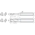 Produktbild von COGO Tools - Schaftfräser Diamant beschichtet Helix 30° 1mm 2DLM010200S04