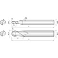 Produktbild von COGO Tools - VHM Kugelfräser für generelle Anwendung Helix 35° AICrN 10RX20mm 2