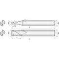 Produktbild von COGO Tools - VHM Schaftfräser für generelle Anwendung Helix 35° AICrN 5,5mm 2HG