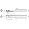 Produktbild von COGO Tools - VHM Schaftfräser G-TAC beschichtet Helix 30° 2mm 2LRE020060S04